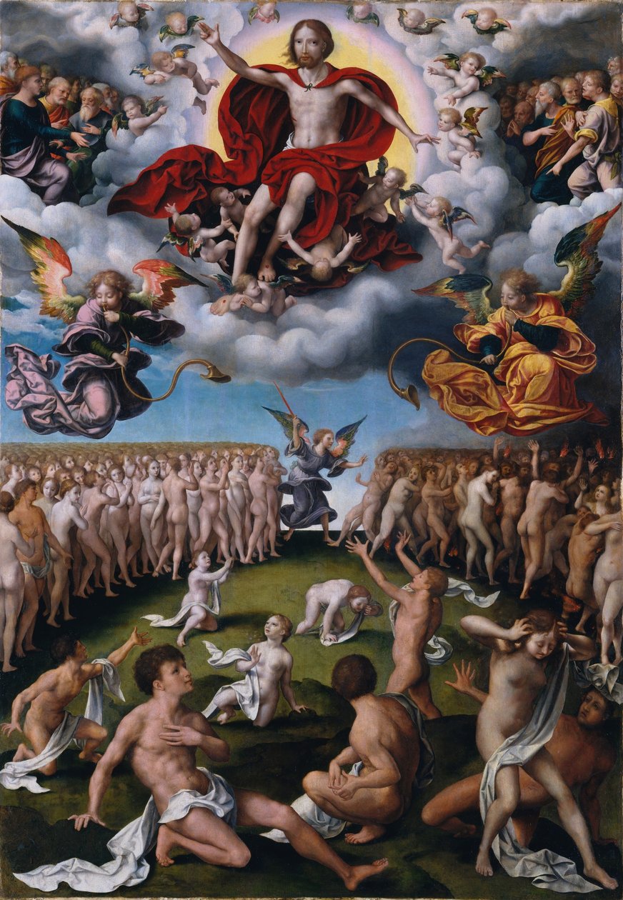 Le jugement dernier - Joos van Cleve