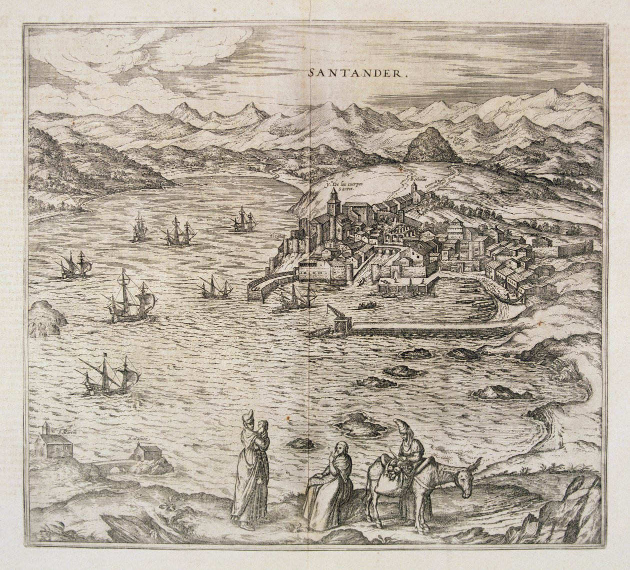 Vue de Santander - Joris Hoefnagel