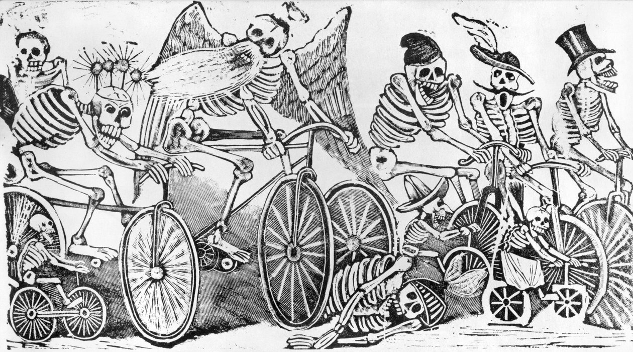 Calavera du XXe siècle - José Guadalupe Posada