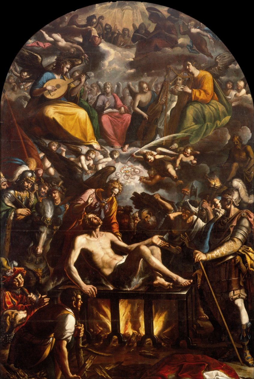 Le Martyre de Saint Laurent - José Juárez
