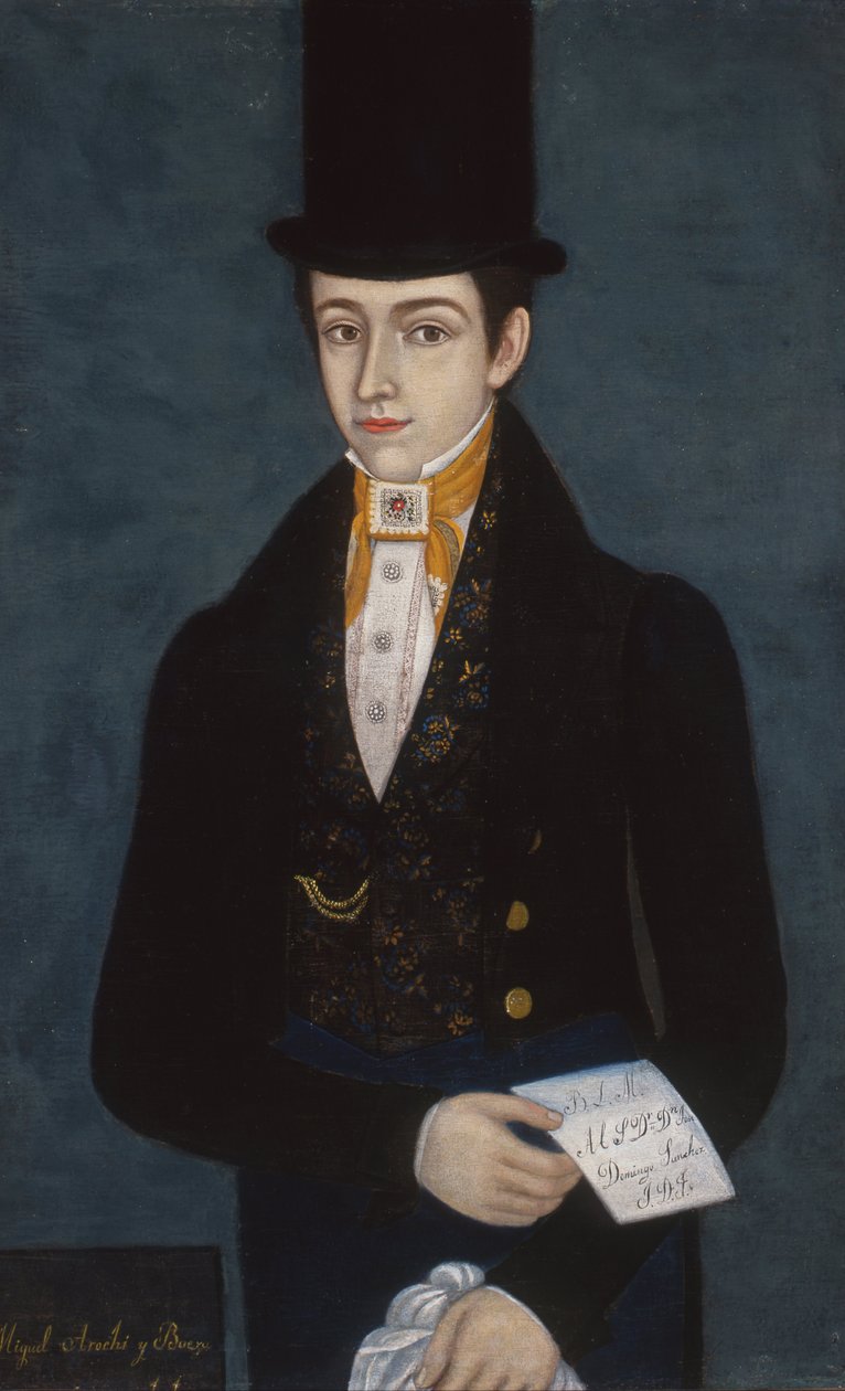 Portrait de Miguel Arochi y Baeza - José María Estrada