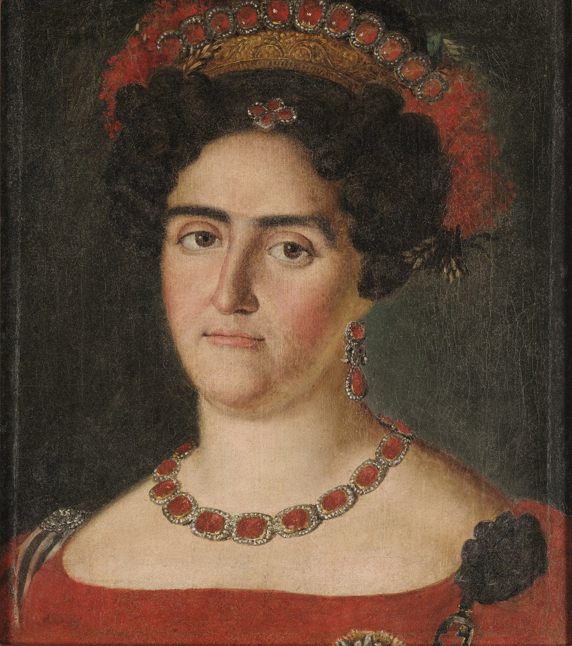 Portrait de Maria Francisca de Bragance - José Aparicio