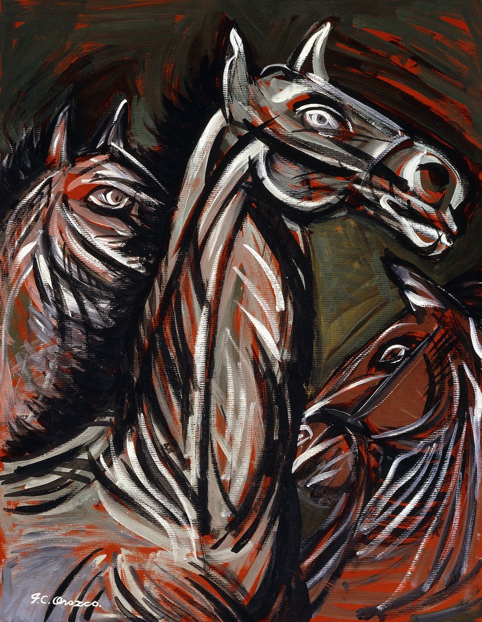 Chevaux - José Clemente Orozco