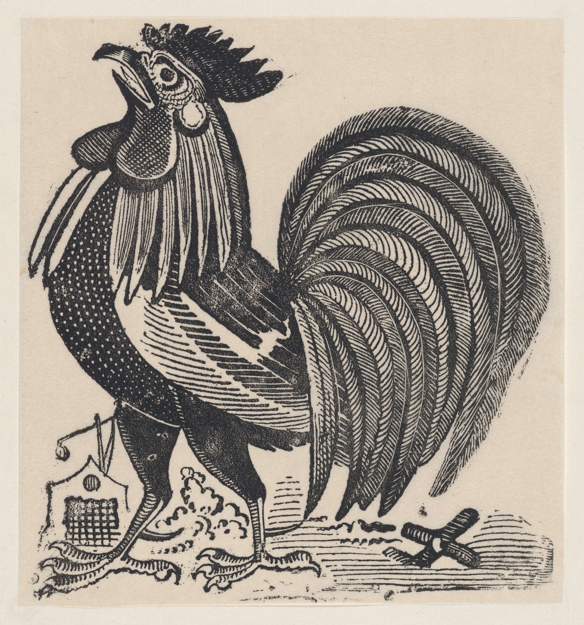 Un coq, vers 1880-1910 - José Guadalupe Posada