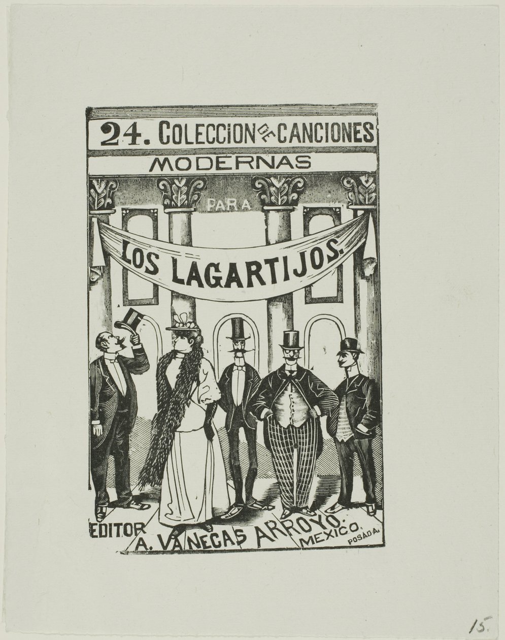 Les dandys - José Guadalupe Posada