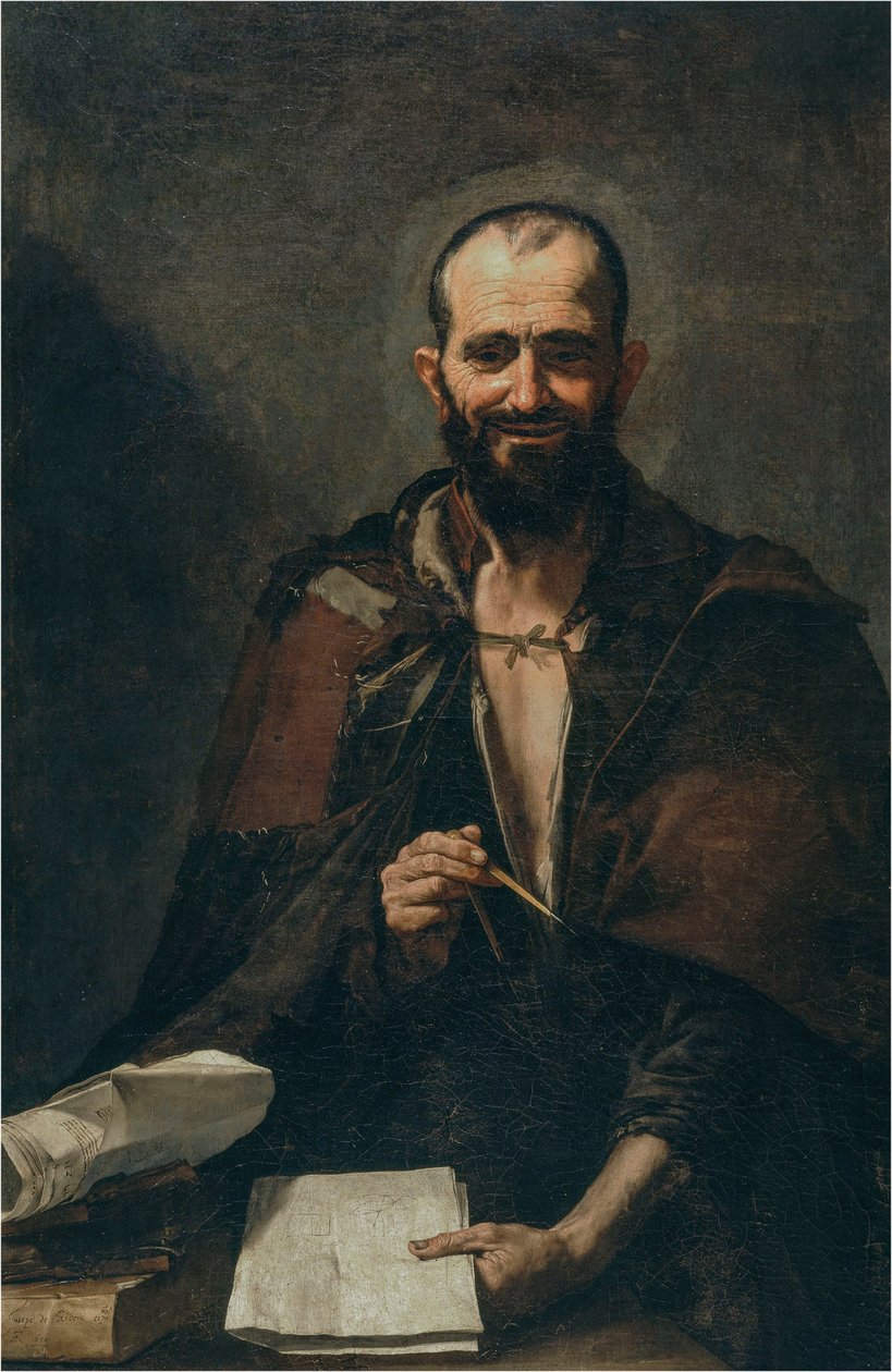 Démocrite, 1630 - José Ribera de