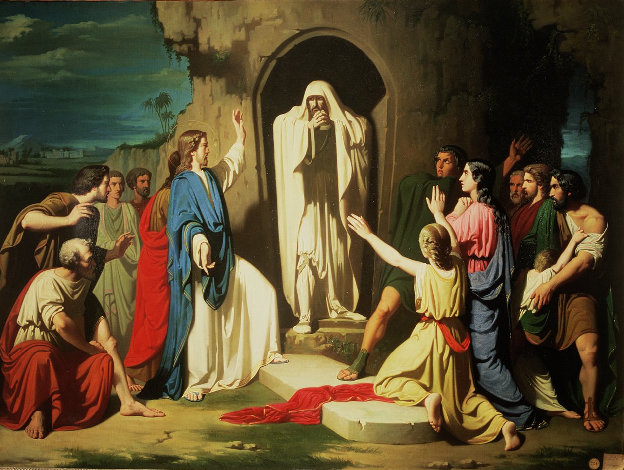 La Résurrection de Lazare - Jose Casado del Alisal