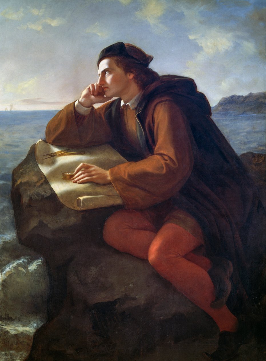 Inspiration de Christophe Colomb - José María Obregón
