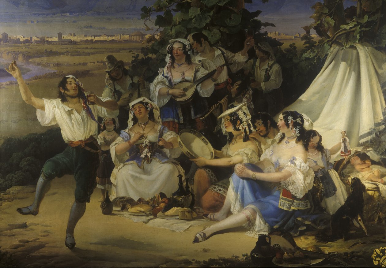 Turin, Monte Superga, années 1850 - Josef Matj Navrátil
