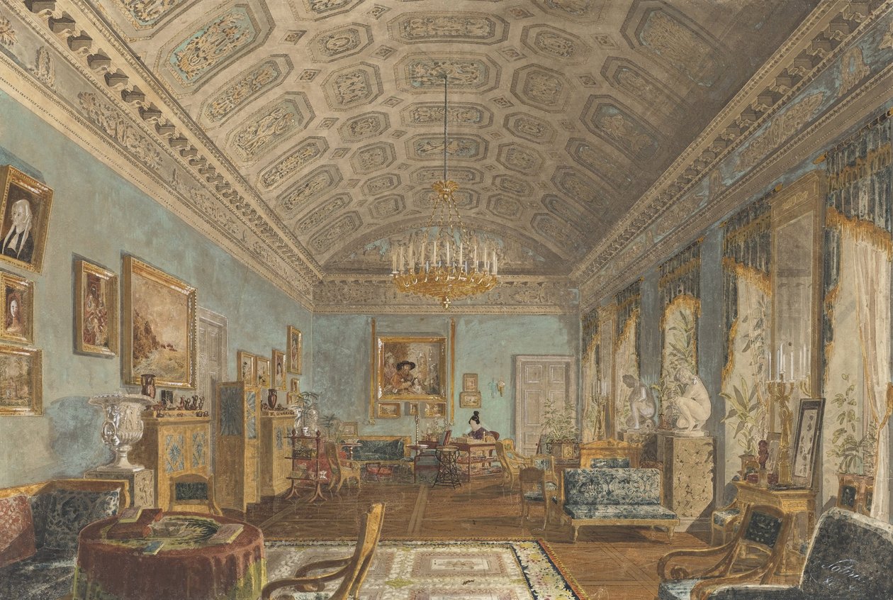 Le cabinet de la tsarine Alexandra Feodorovna - Josef Sotira