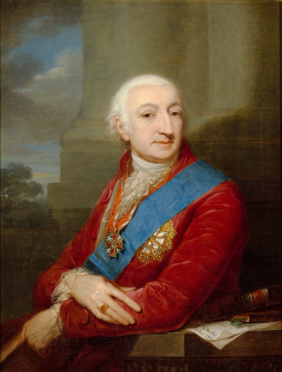Polonais : Portrait de Stanisław Małachowski - Josef Grassi