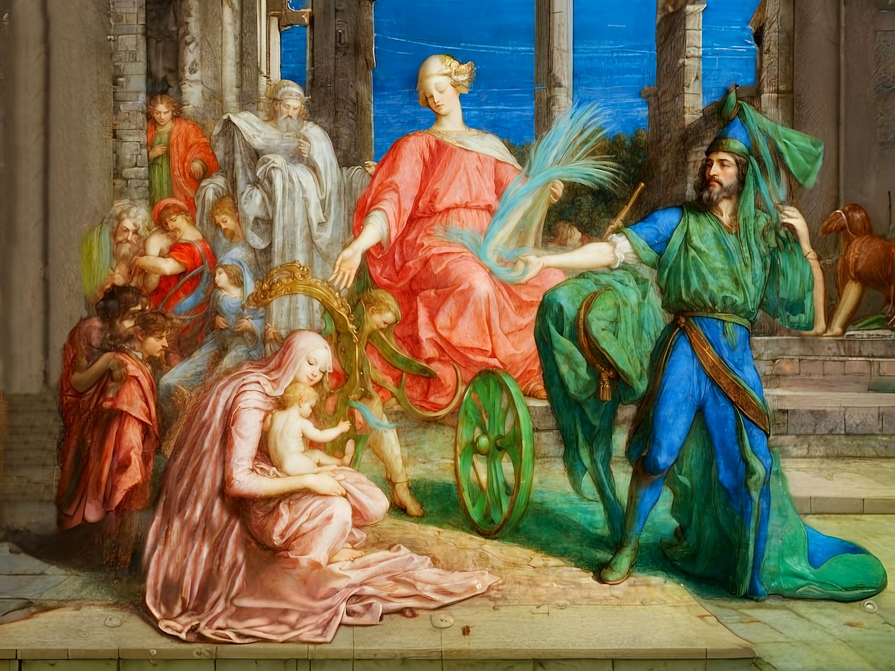 Joseph promu en Égypte - Josef Johann Michel