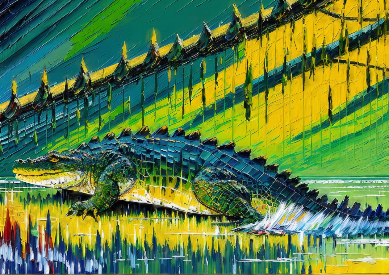 Crocodile - Josef Johann Michel