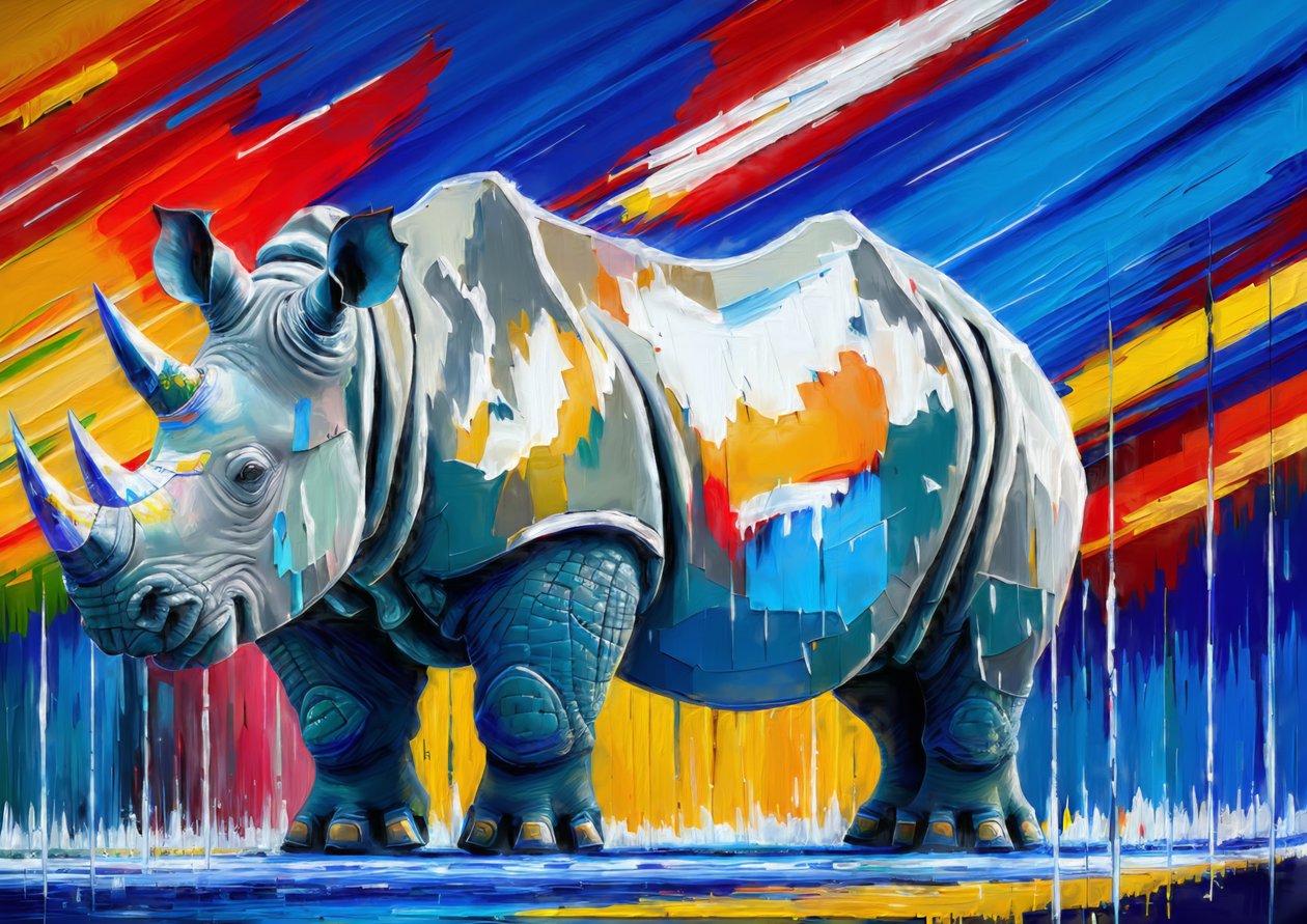 Rhinocéros - Josef Johann Michel
