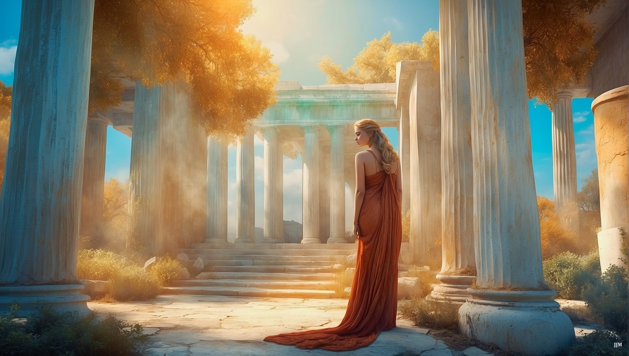 Dreamcore_ancien monde grec_02 - Josef Johann Michel