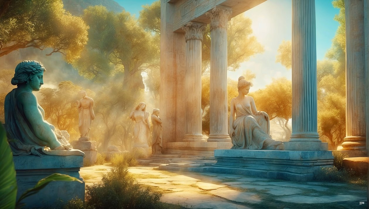 Dreamcore_ancien monde grec_03 - Josef Johann Michel