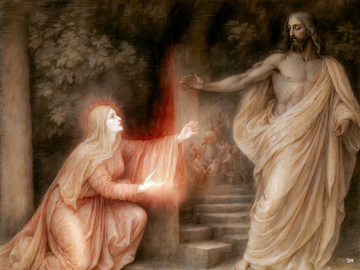 Jésus dit à elle - Ne me retiens pas - Josef Johann Michel