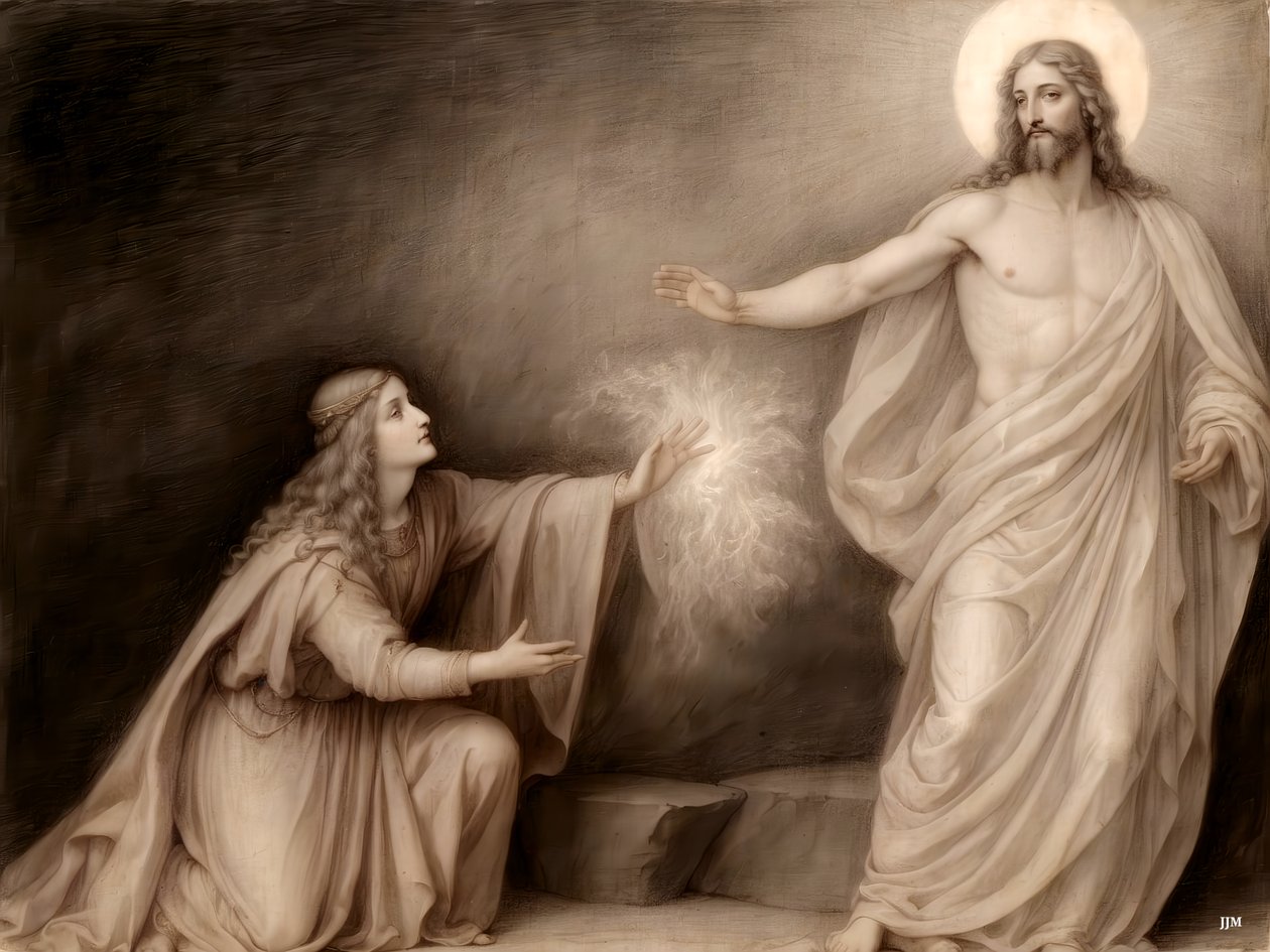 Jésus dit à elle - Ne me retiens pas - Josef Johann Michel