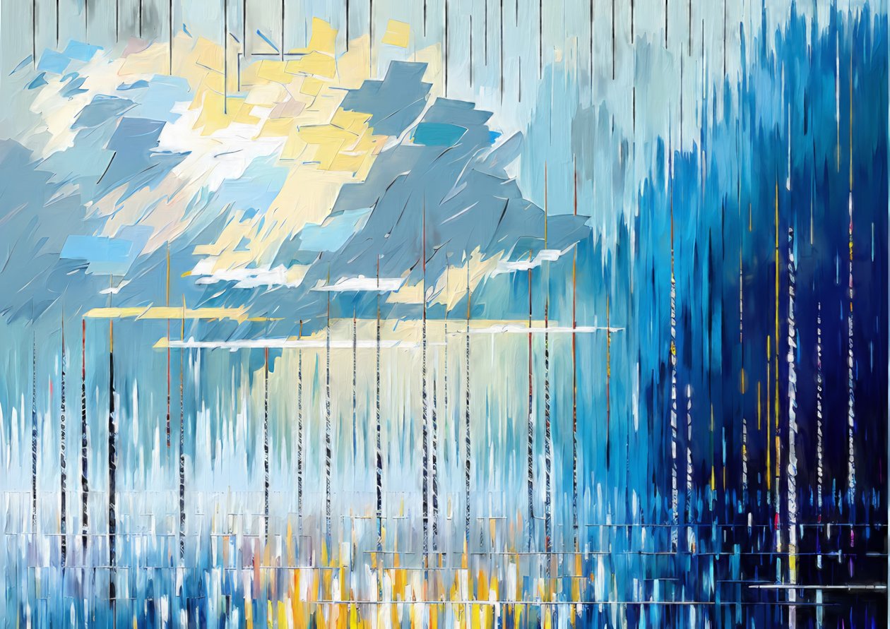 Vagues Ciel 02 - Josef Johann Michel