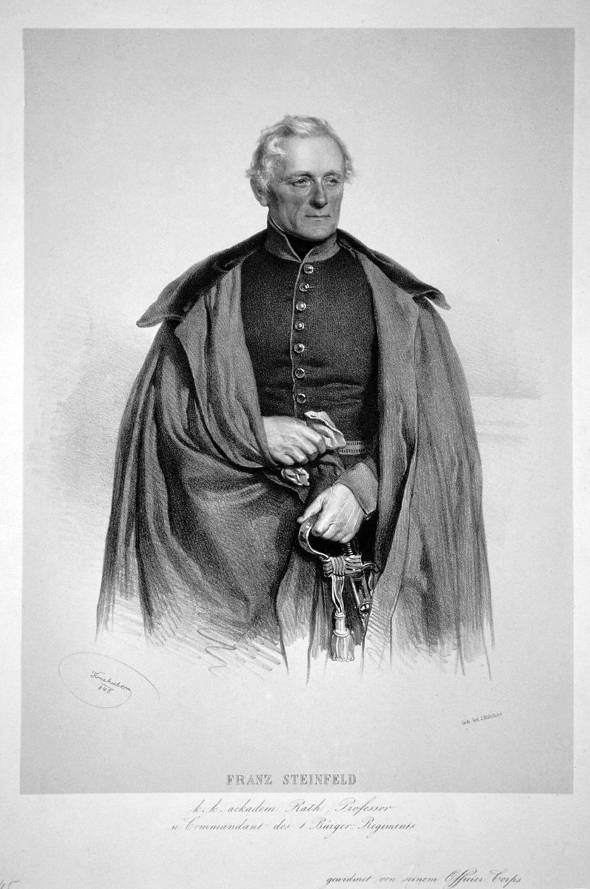 Franz Steinfeld Litho - Josef Kriehuber