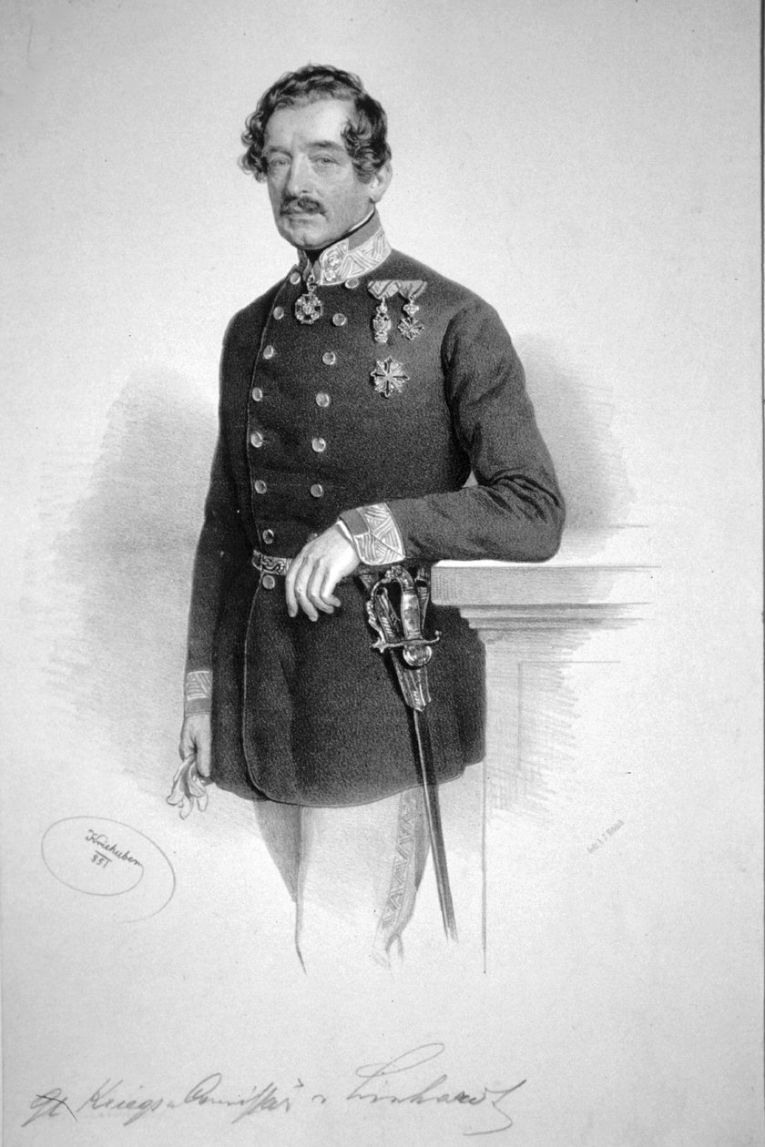 Franz von Linhardt - Josef Kriehuber