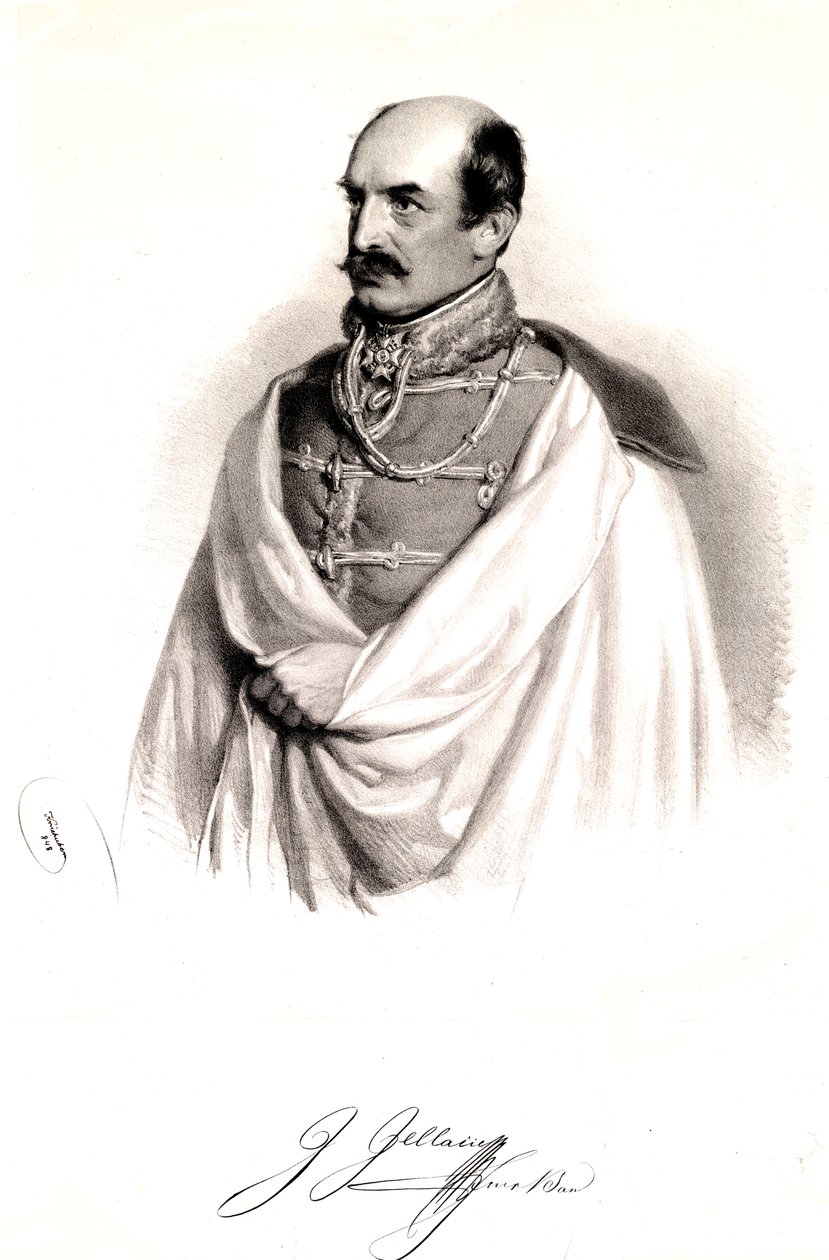 Josef Jellacic 1848 - Josef Kriehuber
