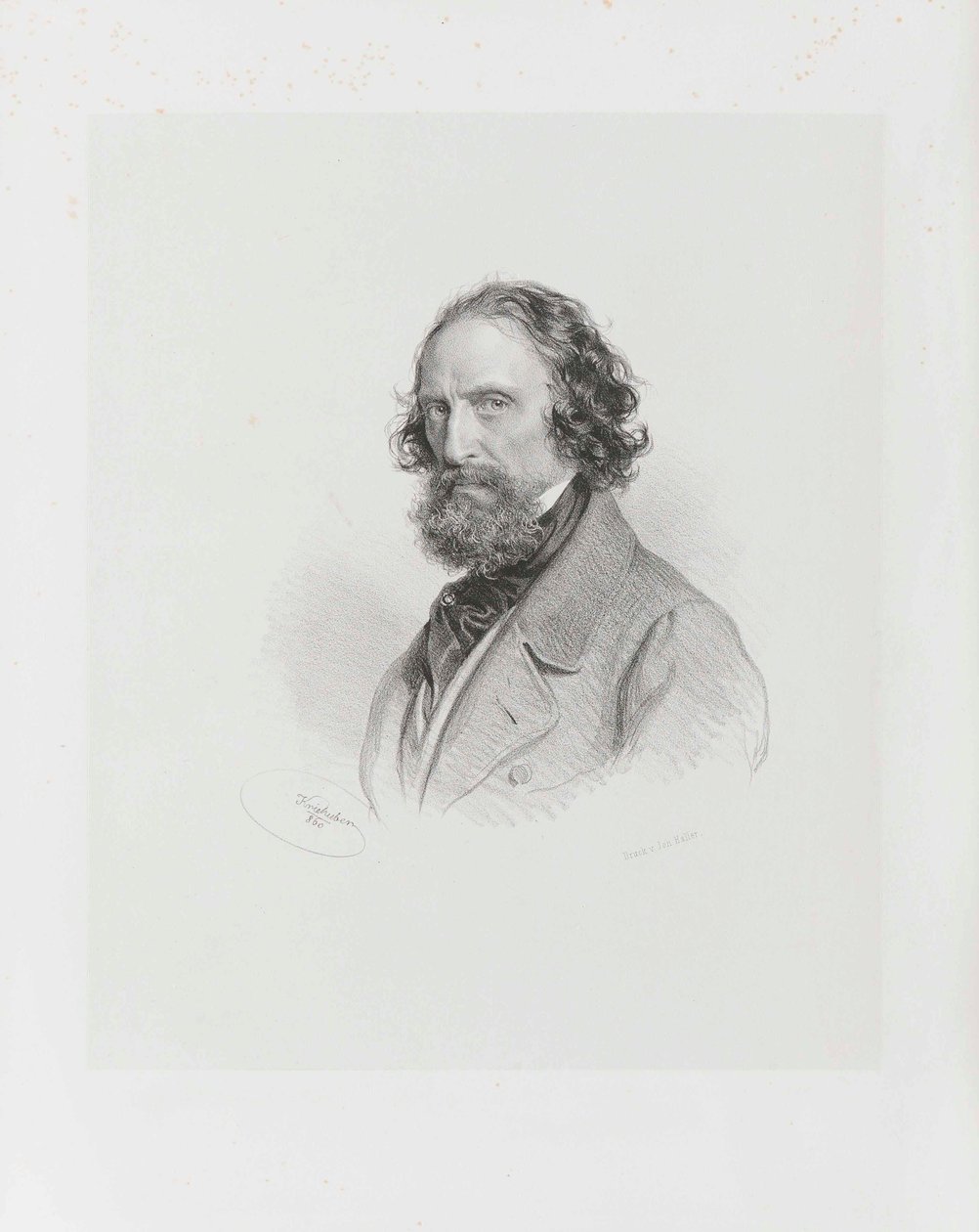 Autoportrait, 1860 - Josef Kriehuber