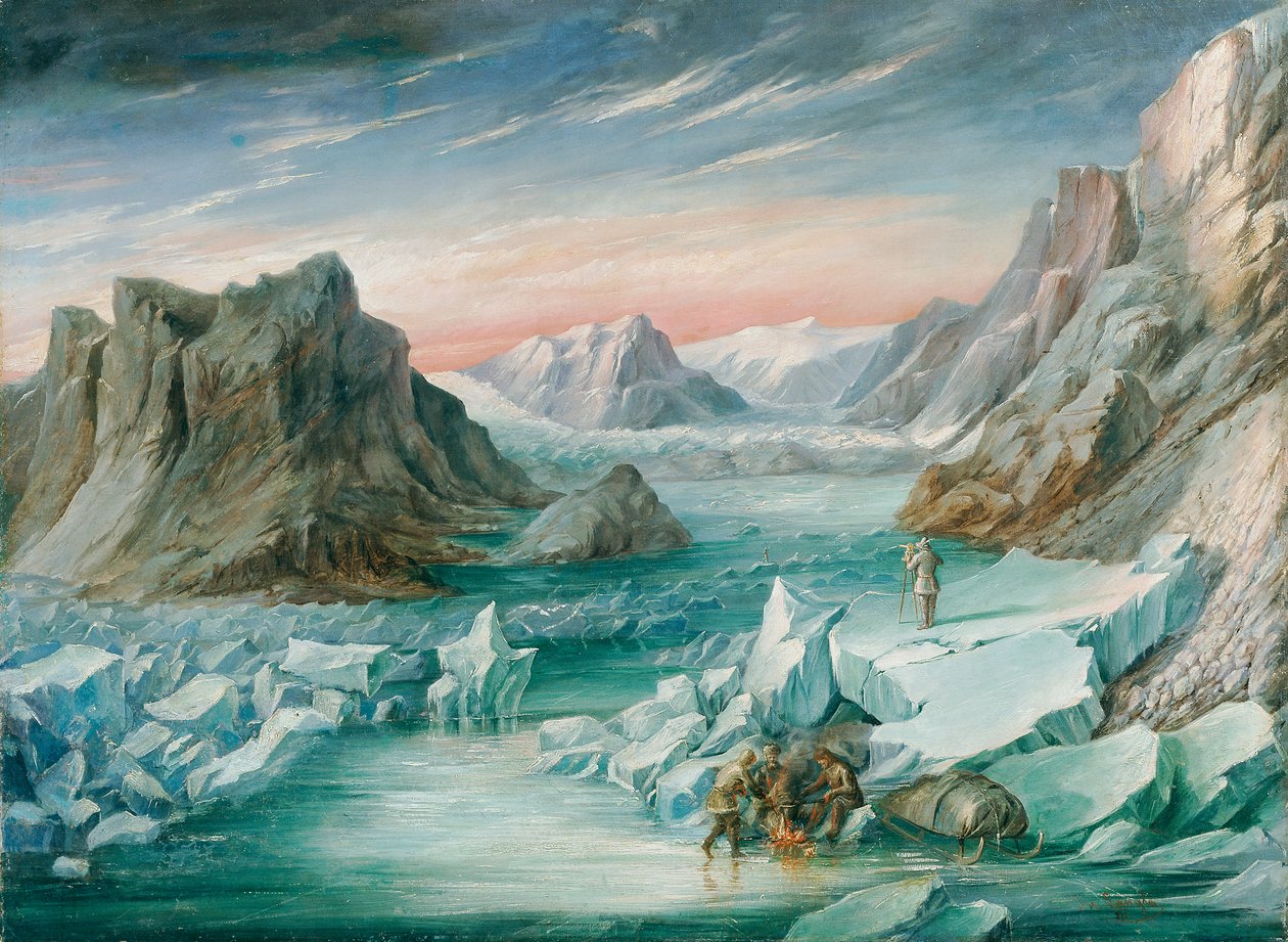 Expédition allemande au pôle Nord vers l