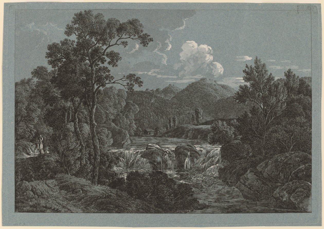 La cascade près de Schladming en Styrie - Josef Rebell