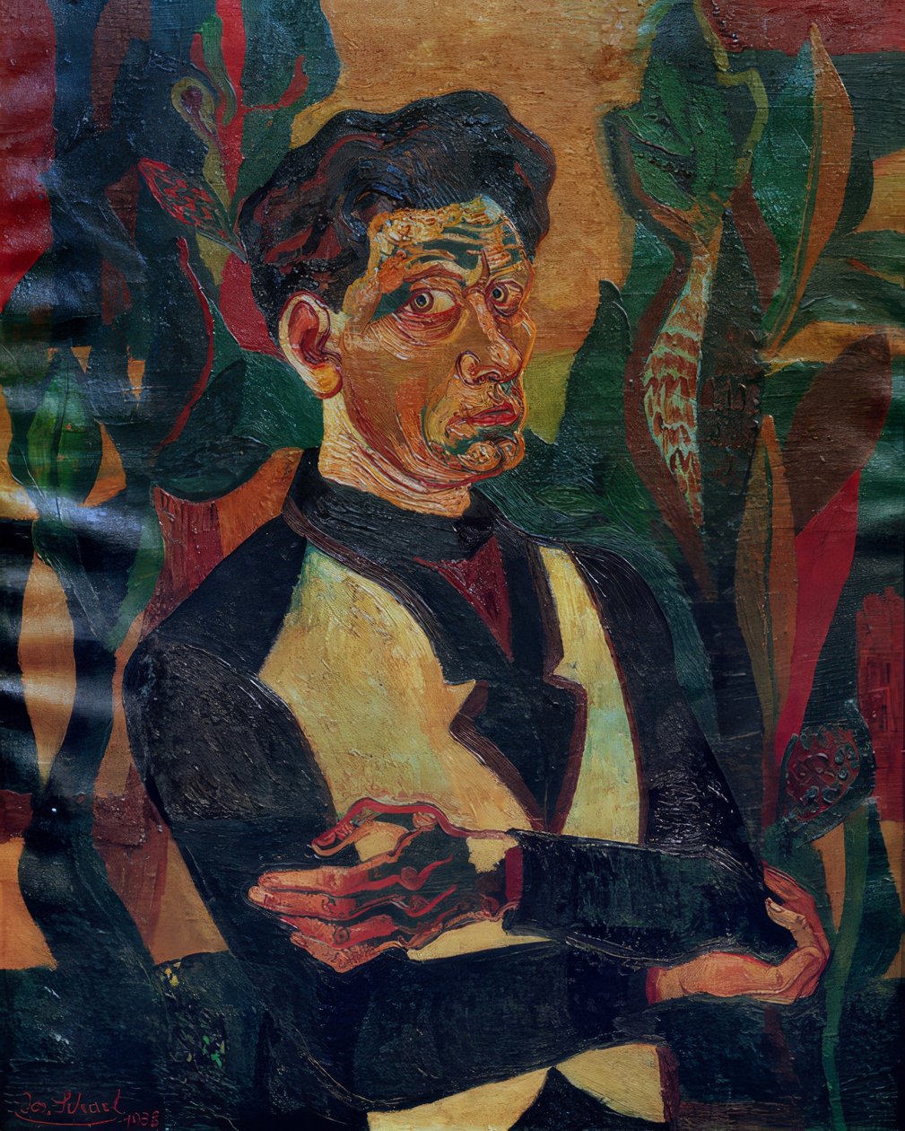 Autoportrait - Josef Scharl