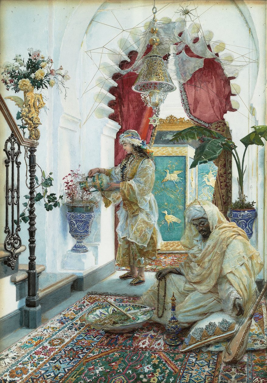 Un atrium oriental - Josep Tapiro Baro