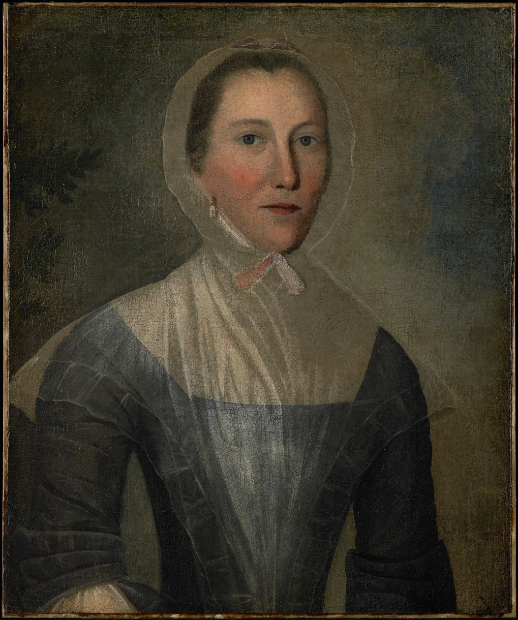 Portrait de Mary Crosswell (1763) - Joseph Badger