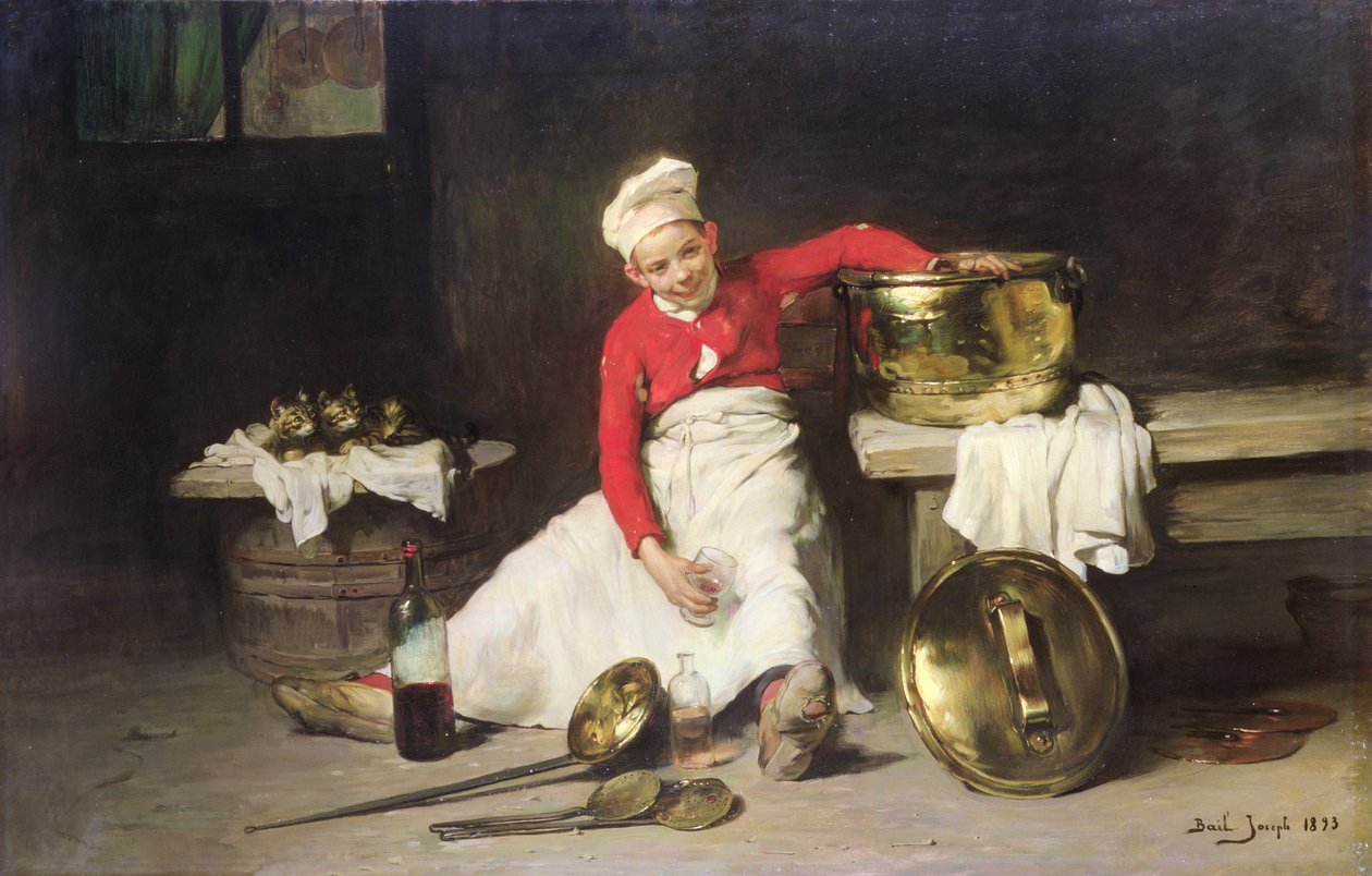Garçon de cuisine, 1893 - Joseph Bail