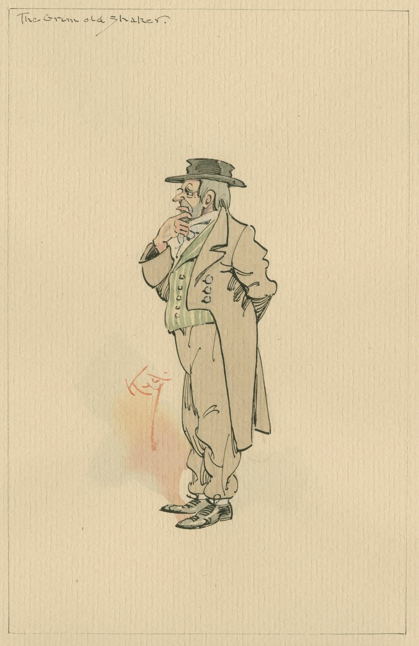 Le vieux shaker sinistre, vers les années 1920 - Joseph Clayton Clarke