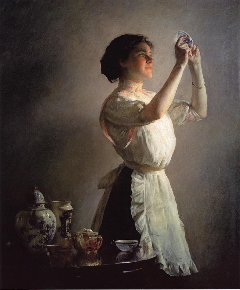 La tasse bleue - Joseph DeCamp