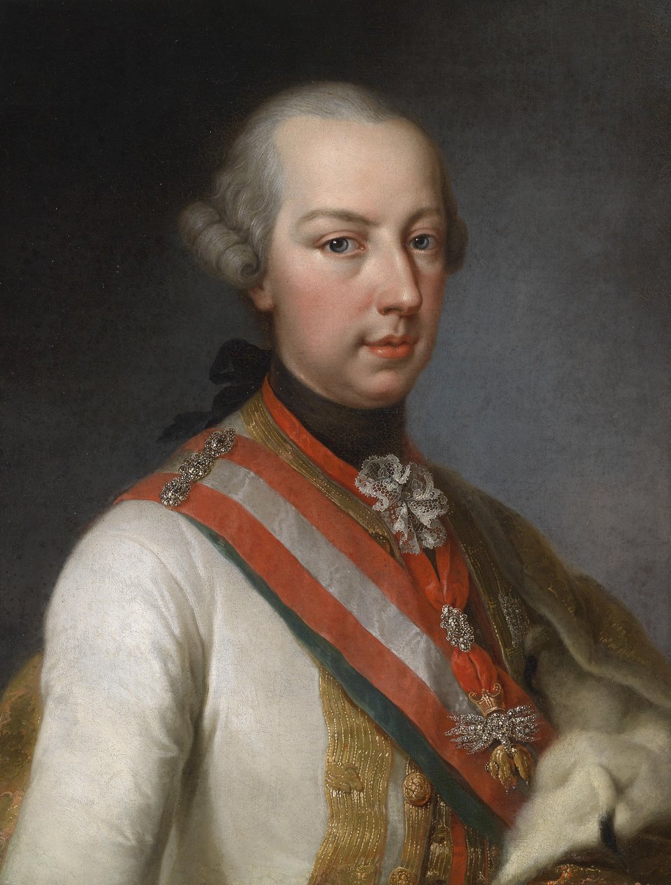Joseph II en tant que corégent de sa mère - Joseph Hickel