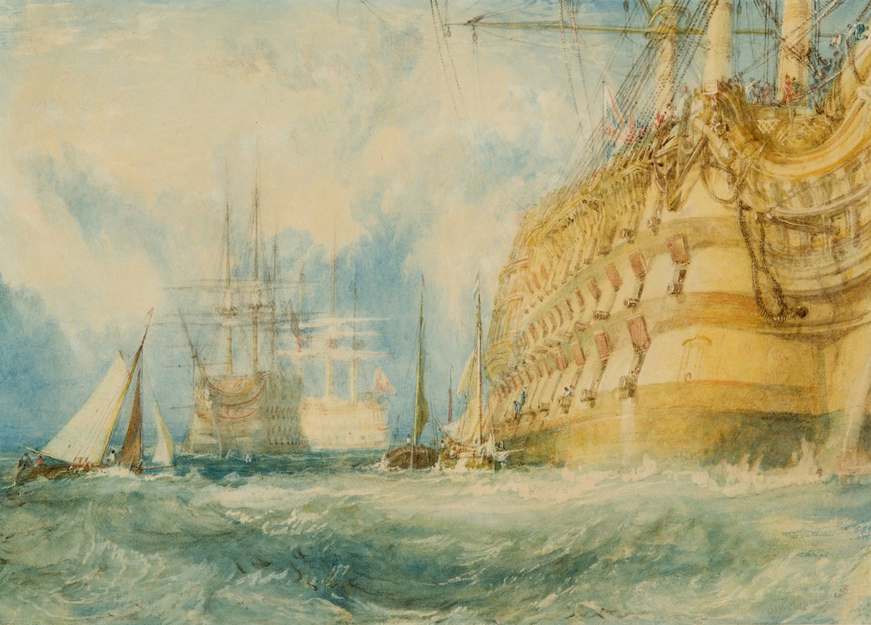 Un premier rang prenant des provisions, 1818 - Joseph Mallord William Turner