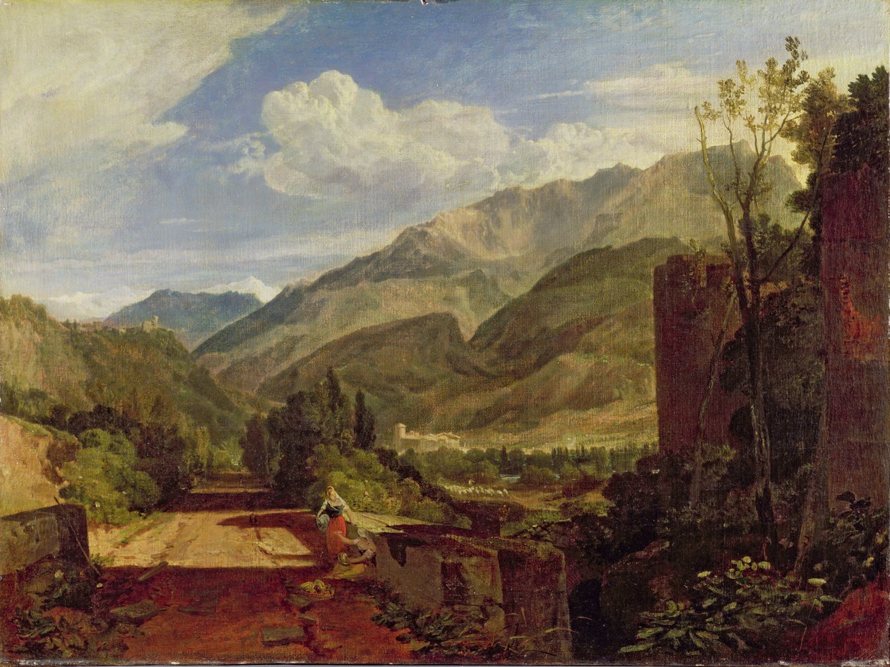Château de Saint-Michel, Bonneville, Savoie, 1803 - Joseph Mallord William Turner