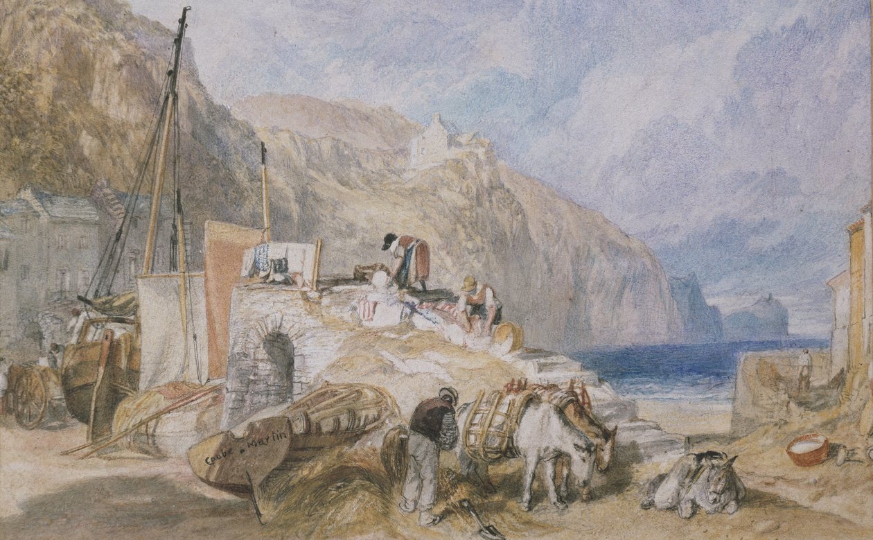 Combe Martin, Devonshire, c.1824 - Joseph Mallord William Turner