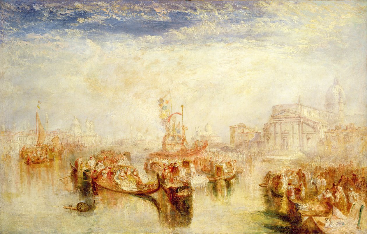 Déposer les tableaux de Bellini dans le Redentore, 1841 - Joseph Mallord William Turner