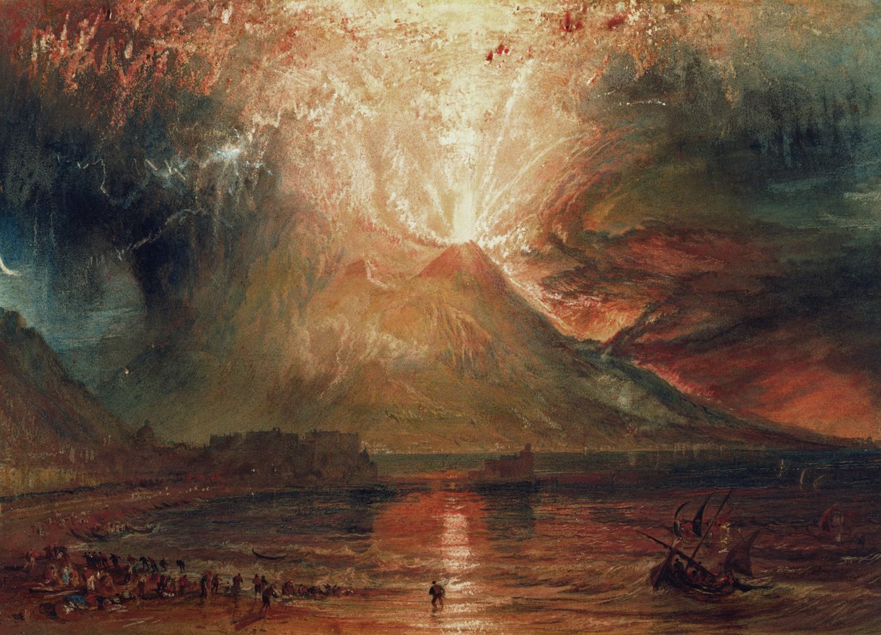 Éruption du Vésuve, 1817 - Joseph Mallord William Turner