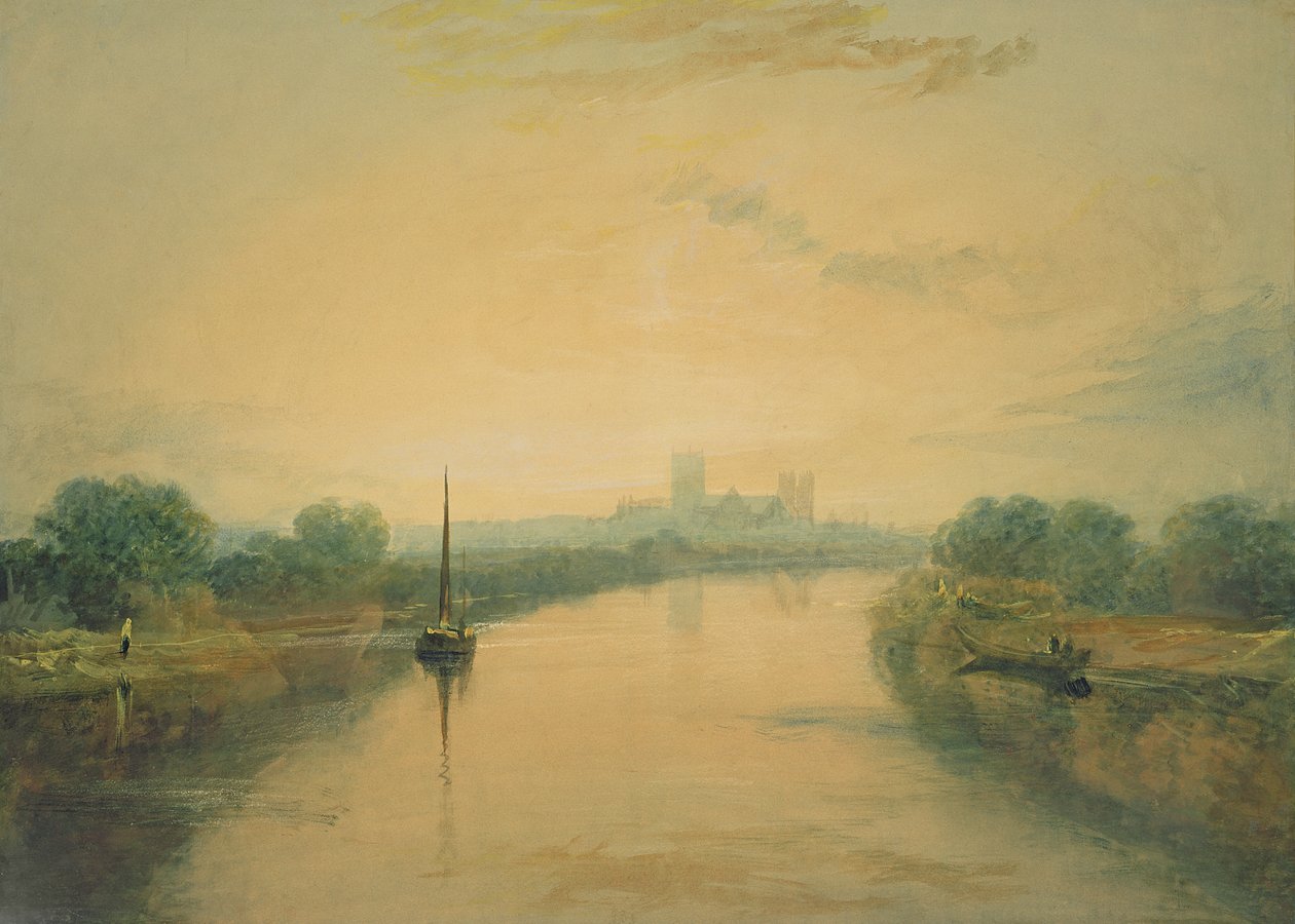 Sur la rivière Ouse - Joseph Mallord William Turner