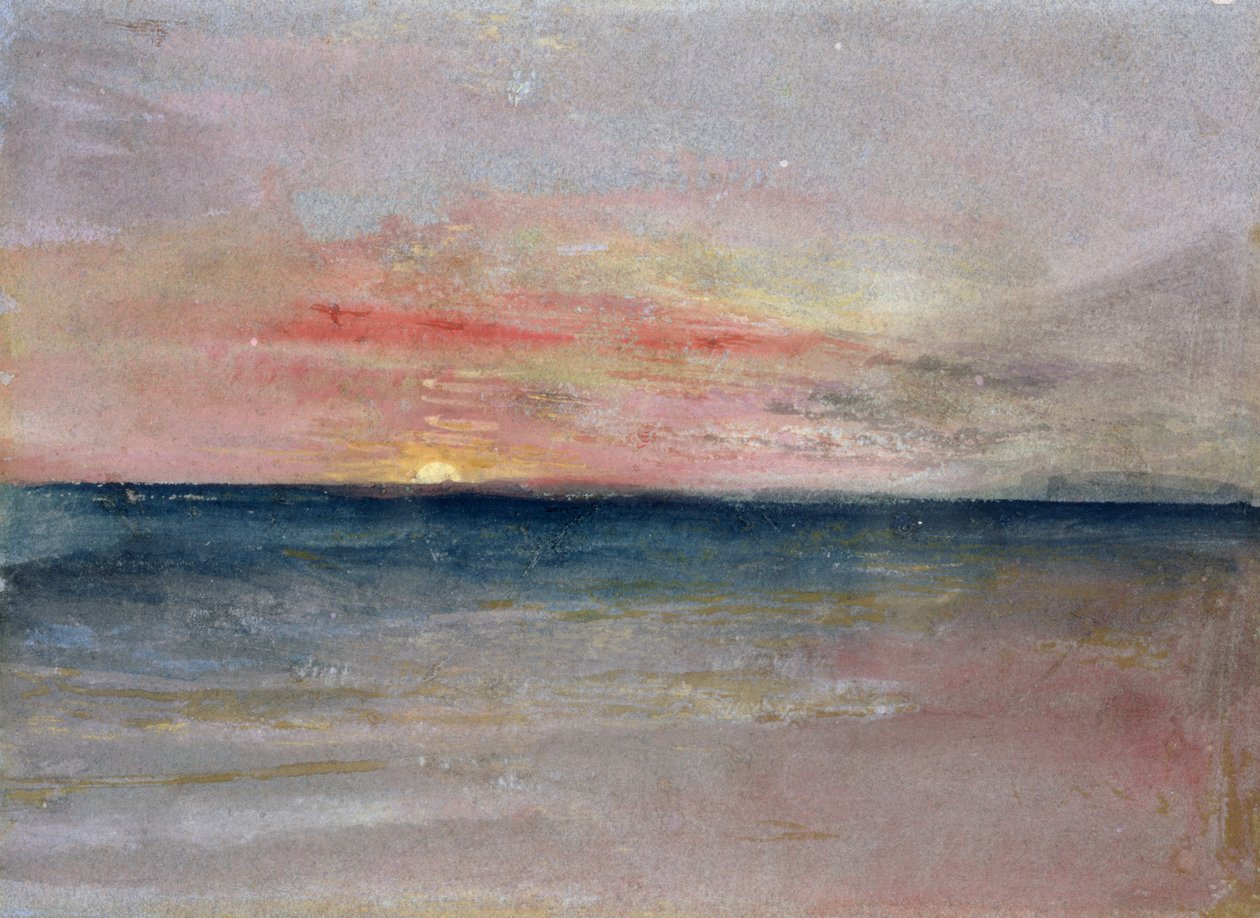 Coucher de soleil - Joseph Mallord William Turner