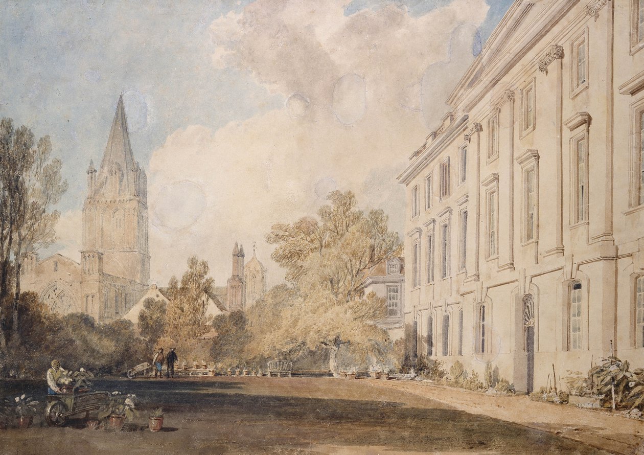Vue de la cathédrale de Christ Church et d
