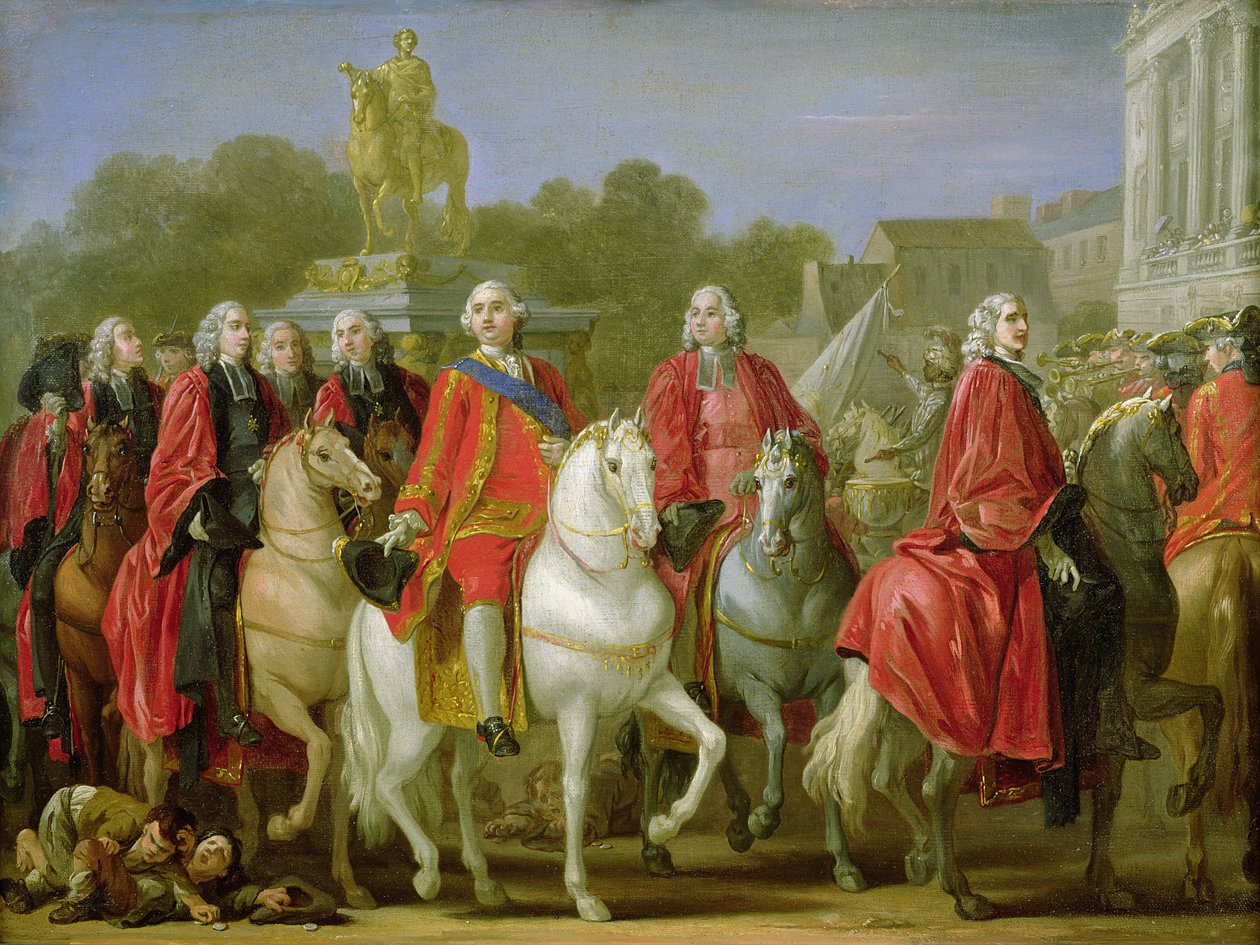 Inauguration de la Place Louis XV, 20 juin 1763 - Joseph Marie, the Elder Vien