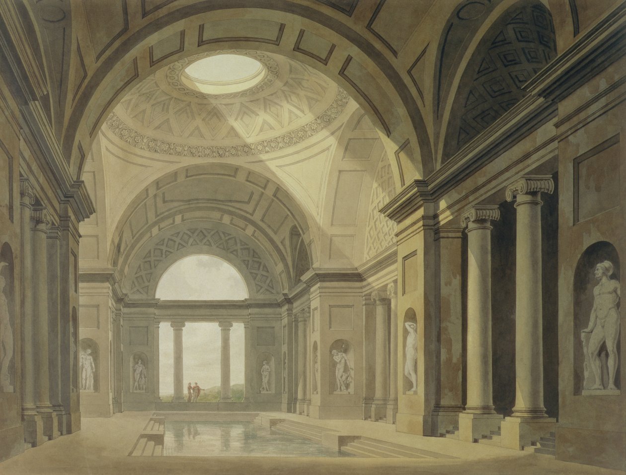 Bains antiques - Joseph Nash