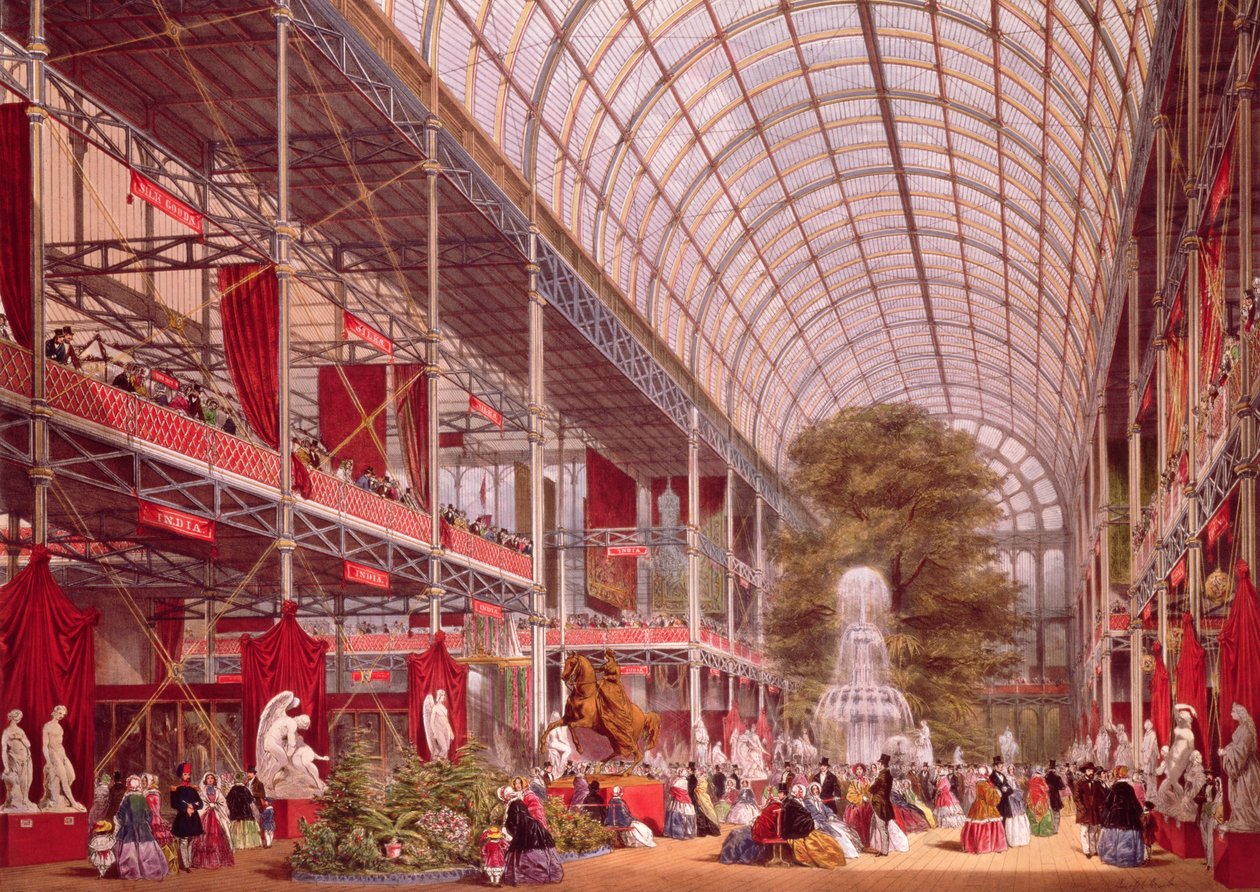 Le transept à la Grande Exposition Industrielle de 1851, planche 4 de 