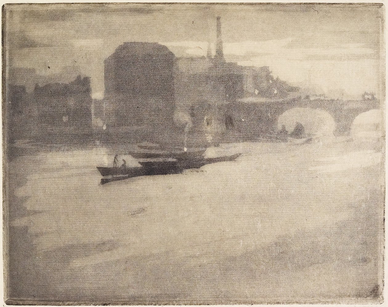 La Tamise, 1894 - Joseph Pennell