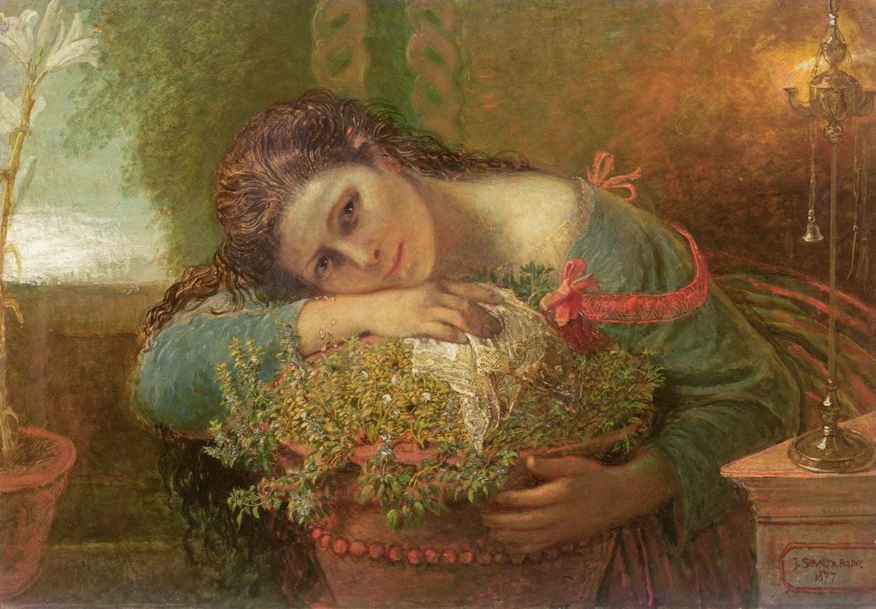 Isabella, ou le Pot de Basilic, 1877 - Joseph Severn
