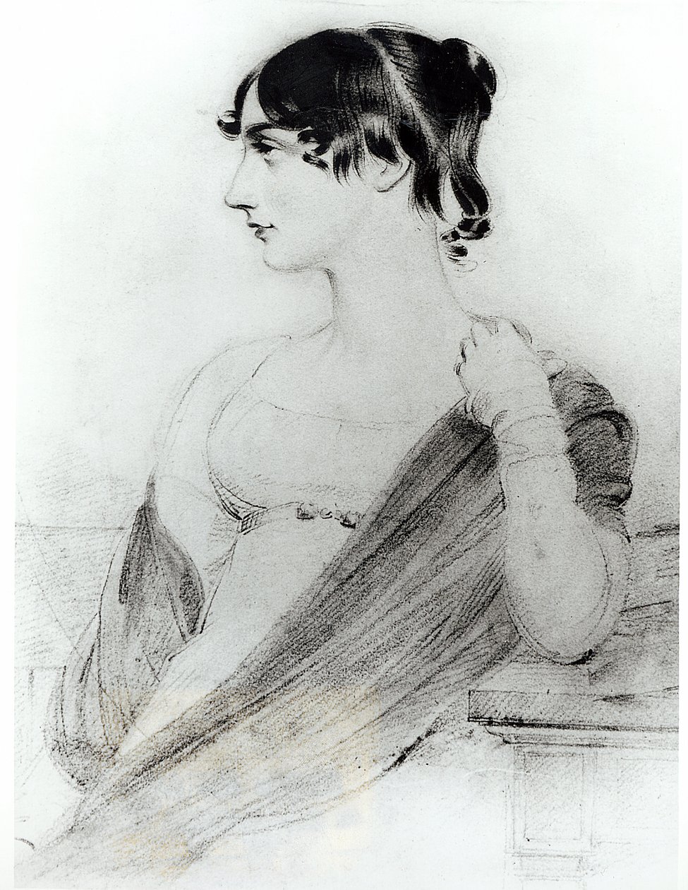 Portrait de Maria Edgeworth (1767-1849) - Joseph Slater